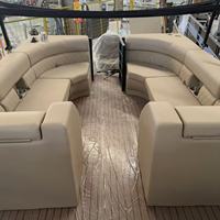 Nouvelle énergie bateau de fête commerciale bateau potoon en aluminium 25ft 26ft 30 pieds sport relaxant ponton bateau de vitesse