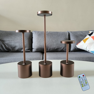 Modernes Design Touch- und Fernbedienungs-Betriebene Warme Nachtlicht-Aluminiumlegierung <span class=keywords><strong>LED</strong></span>-Tischlampen Batteriebetrieben - Product Image 2