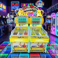 Distributeur de boissons magique à monnayeur et billets pour centres commerciaux et salles de jeux, prise universelle, métal/acrylique, 2 joueurs, retour sur investissement élevé