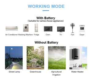 3KW 5KW 6.2KW 6KW <strong>24V</strong>/48V DC 220/230V AC Pure Sine Wave Solar <strong>Inverter</strong> With MPPT Off Grid Solar Hybrid <strong>Inverter</strong> - Product Image 5
