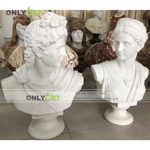 <span class=keywords><strong>Apolo</strong></span> y la Diosa Artemis Diana griego fundido busto de mármol <span class=keywords><strong>escultura</strong></span> - Product Image 2