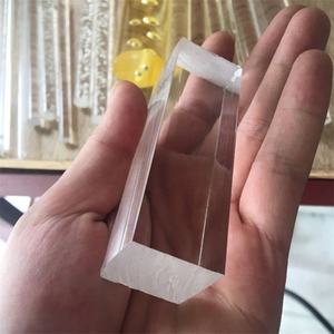 Varilla acrílica cuadrada de 1 1/2 pulgadas, de alta translucidez, de plástico de color, tipo pasador, semicircular, precio mayorista - Product Image 4