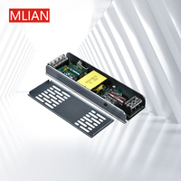 Transformador impermeable ultrafino de CA CC para interiores de 12V/24V, fuente de alimentación conmutada SMPs de 60W-500W para la industria de controladores de luz LED