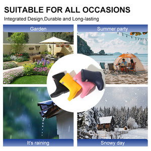 Bán buôn tùy chỉnh-thực hiện rắn màu mưa khởi động cho trẻ em, thoải mái và trọng lượng nhẹ, cần thiết cho cắm trại ngoài trời - Product Image 5