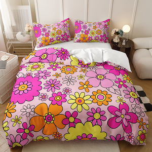 3D Комплект постельного белья с цифровым принтом, весеннее растение, цветок, динозавр - Product Image 6