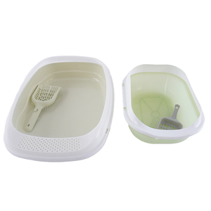Caja de arena autolimpiable para gatos, caja de arena para gatos de plástico con pala, color personalizado - Product Image 3