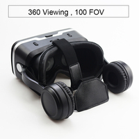 Lunettes de réalité virtuelle 3D, casque vr google optics, objectif IMAX, grand écran, film 3d, lunettes de réalité virtuelle