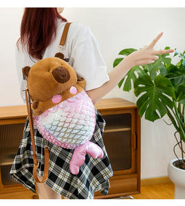 Nuovo Peluche Megan Senza Pinne di Sirena, Giocattolo a Forma di Porpo, Cuscino a Forma di Porcellino d'India Oceanico - Product Image 6