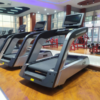 Caminadora Motorizada de Lujo con Pantalla LCD, Máquina de Ejercicio Físico, Caminadora Eléctrica Comercial para Gimnasio