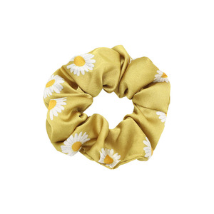 PT074A Cintas elásticas accesorios cabello impreso flores scrunchie de <span class=keywords><strong>moda</strong></span> para mujer venta al por mayor - Product Image 6