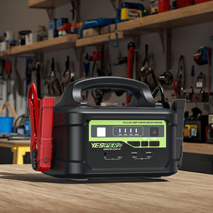 جهاز تشغيل بطارية السيارة Yesper P2 شديد التحمل بقوة 12 فولت/24 فولت و5000 أمبير | مجموعة طوارئ لشحن البطارية وبنك طاقة - Product Image 1