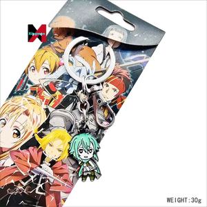 Anime Cartoon Two Yuan Sword God Domain Tsuyoshi Metal Bag Pendant Keychain Jewelry - Product Image 2