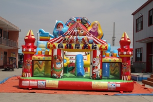 Grande roue gonflable géante de location commerciale pour extérieur grand château attrayant PVC de haute <span class=keywords><strong>qualité</strong></span> pour enfants 1 pièce - Product Image 3