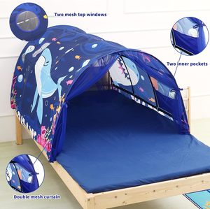 Tente de lit pour enfants, tunnel pour enfants, jouets, <span class=keywords><strong>maison</strong></span> de <span class=keywords><strong>jeu</strong></span> pliable pour filles et garçons, auvent de sommeil, <span class=keywords><strong>maison</strong></span> de <span class=keywords><strong>jeu</strong></span> - Product Image 6