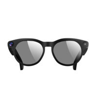 Lunettes Intelligentes à Commande Tactile, Traduction en Temps Réel, Lunettes IA, Recharge Inversée, Appels Vidéo 8MP, Lecteur de Musique