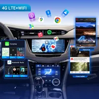 Radio para Auto Viknav con Android 10.25" y Panel de Aire Acondicionado para Cadillac XT5 XT6 2016-2023, CarPlay Inalámbrico, Android Auto, GPS, Pantalla Táctil, Estéreo