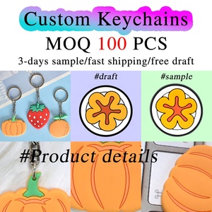 Mùa Hè Bán Chạy Nhất Biểu Tượng Tùy Chỉnh Keyring Mặt Dây Chuyền Móc Khóa Cho Phụ Nữ Người Đàn Ông Cô Gái Món Quà Sinh Nhật Móc Chìa Khóa - Product Image 3