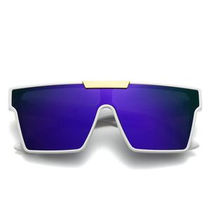 Gafas de Sol Cuadradas Extra Grandes de Moda 2025 con Logotipo Personalizado para Hombre y Mujer, Protección UV400, Montura Grande, Gafas de Sol Deportivas - Product Image 6