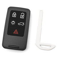 Llave de Emergencia para Auto, Inserto de Llave Mecánica Pequeña e Inteligente para Llave de Tarjeta Inteligente