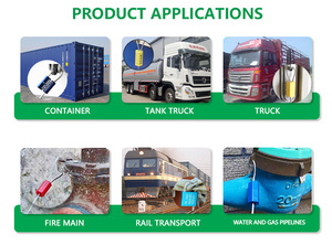 Duy nhất sử dụng cáp an ninh con dấu 1.5mm Đường kính dây giả mạo bằng chứng Cáp nhập con dấu cho container - Product Image 5