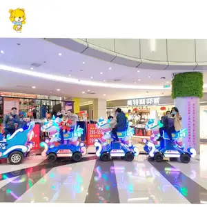 Venda quente Park Stalls Children'S Play Carts Comercial Outdoor Toy Car Play Equipment Bumper Cars electric sightseeing