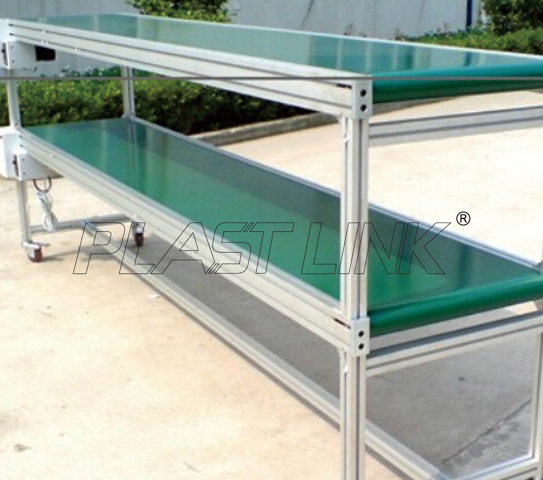 dining table top food conveyor