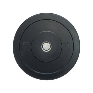Vendita calda bilanciere pesi in gomma piastra paraurti <span class=keywords><strong>5KG</strong></span> 10KG 15KG 20KG 25KG peso piastre per il Fitness - Product Image 2