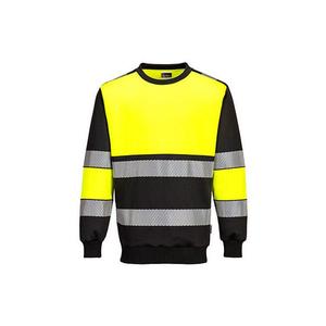 PORTWEST - PW376YBRXXL PW3 Hi-Vis Clase 1 Sudadera Amarillo/Negro-EAN 5036108391356 ROPA DE TRABAJO DE LA HI-VIS - Product Image 1