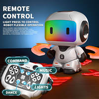 Robot interactif électrique CBYD, jouet enregistrable avec détection de mouvement, rechargeable, télécommandé, pour l'apprentissage précoce et la programmation