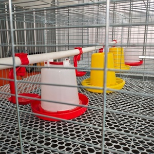 Gabbia per Polli a 3/4 Piani Tipo H Zincata a Caldo per Allevamento Avicolo, Gabbia per Pulcini e Pulcini Neonati - Product Image 5