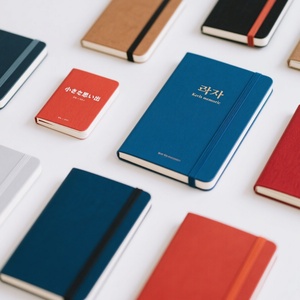 Customizable 180 Sheets PU Leather Journal Notebook Printed Style with Custom Logo Promotional Leather <b>Planner</b> Notepad - Product Image 1