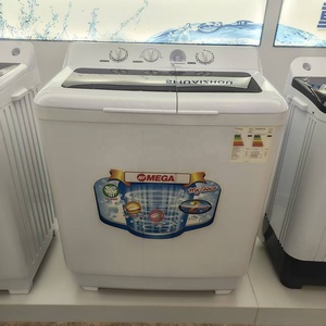 <span class=keywords><strong>Lave</strong></span>-<span class=keywords><strong>linge</strong></span> semi-automatique à double tambour OEM 8,5 kg pour usage domestique, grande capacité, nettoyage puissant, économe en énergie, rentable - Product Image 3