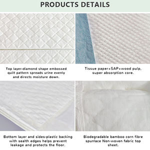 Protector de Cama Desechable Ultra Suave, Impermeable y Anti-Fugas, 60x90 cm, para Adultos Mayores, Hospitales y Hogar, con Logotipo Personalizado, Muestra Gratuita - Product Image 3