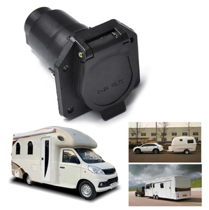 Oem Mỹ phong cách <span class=keywords><strong>Trailer</strong></span> ổ cắm 7pin lưỡi 7way lưỡi <span class=keywords><strong>Trailer</strong></span> ổ cắm <span class=keywords><strong>Trailer</strong></span> kết nối - Product Image 5