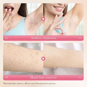 Mousse dépilatoire en spray indolore pour aisselles, élimination des poils corporels pour hommes et femmes, spray dépilatoire bio en gros - Product Image 6
