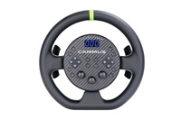 Volant et pédalier de simulation de course CAMMUS en alliage d'aluminium pour PC, utilisation intérieure/extérieure, idéal pour la maison ou les salles de jeux.