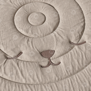 Tapis <span class=keywords><strong>de</strong></span> jeu pour bébé réversible en coton Oeko-Tex 100, rembourrage <span class=keywords><strong>de</strong></span> <span class=keywords><strong>coussin</strong></span> <span class=keywords><strong>de</strong></span> <span class=keywords><strong>sol</strong></span> pour bébés <span class=keywords><strong>de</strong></span> 6 à 12 mois - Product Image 6