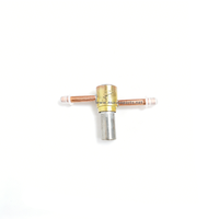 Válvula Solenoide Metálica Duradera AC220-240V Kit de Válvulas para Sistema de Refrigeración de Aire Acondicionado de Autobús