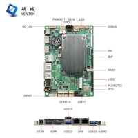 Nueva Placa Base Android Sin Ventilador Rockchip RK3588 LPDDR4 8G EMMC 64G WIFI 6 BT 2 LAN 6 COM Tarjeta SIM Mini-ITX