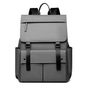 Mochila Oxford Impermeable, Económica y Moderna para Portátil, Unisex, con Cierre de Cremallera, para Estudiantes de Secundaria - Product Image 6