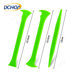 DCHOA Film Tucking And Cutting Tool Kit 3pcs set Vinyl Car Wrap Tucking Corner Squeegee - Product Image 6