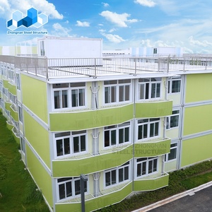 中南可拆卸定制20英尺预制移动住宿疗养学校医院酒店宿舍集装箱房 - Product Image 1