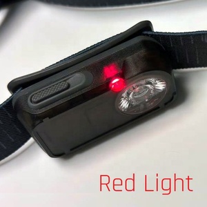 OEM Factory 350Lumen IPX5 Type C Rechargeable Slim LED Headlamp <b>Lights</b> Camping Torch - Product Image 6