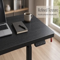 Table de bureau réglable en hauteur AOR en bois pour e-sport, apprentissage et travail sur ordinateur, couleur personnalisable, extensible, montage facile