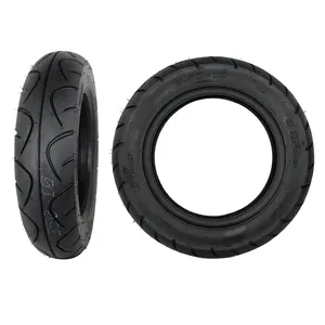 3.50-10 Street Motorcycle Tubeless Tires 90/90-10 Bias Front Rear Scooters Moped Tire For 10 Inch Rim