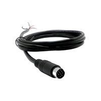 Maßgefertigtes Mini 10-Pin DIN zu RCA Videokabel S-Video zu 3 RCA AV Verlängerungskabel