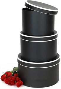 Boîte-cadeau en <span class=keywords><strong>papier</strong></span> personnalisée de haute qualité carré rond estampage à chaud avec gaufrage conception de fleurs dégradables en matériaux recyclés - Product Image 3