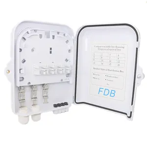 MT-1403 2 em 8 para fora 6 8 16 núcleo 8 portas 1x8 plc fibra óptica divisor gordura atb FTTH acesso junção distribuição terminal caixa