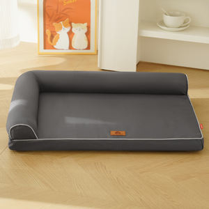 Cama ortopédica impermeable para perro con diseño sólido Oxford, rectangular, de lujo, ecológica - Product Image 2