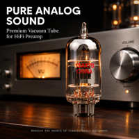 Nouvelle sortie : Tube à vide préamplificateur Shuguang 12AX7B, équivalent ECC82 ECC83, pour mise à niveau des préamplificateurs HiFi et des amplificateurs de guitare